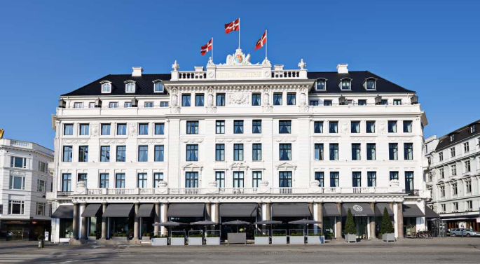 Hôtel d'Angleterre Copenhague, palace accessible PMR