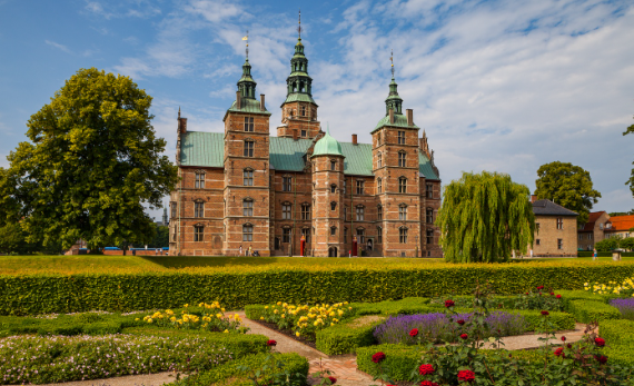 Château de Rosenborg Copenhague, accessible PMR avec ascenseur